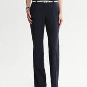Banana Republic Jackson Navy Blue Dress Trousers Size 10P